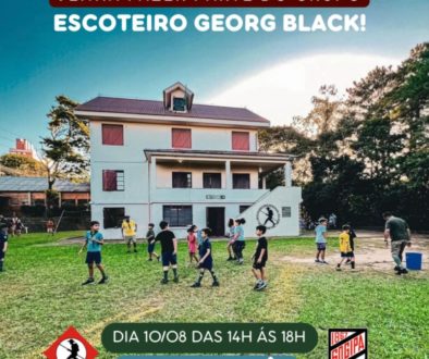 dia 10 de agosto - escoteiro por 1 dia