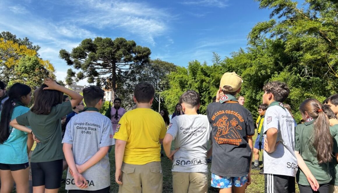 Escotismo é alternativa de escape ao uso de telas na infância