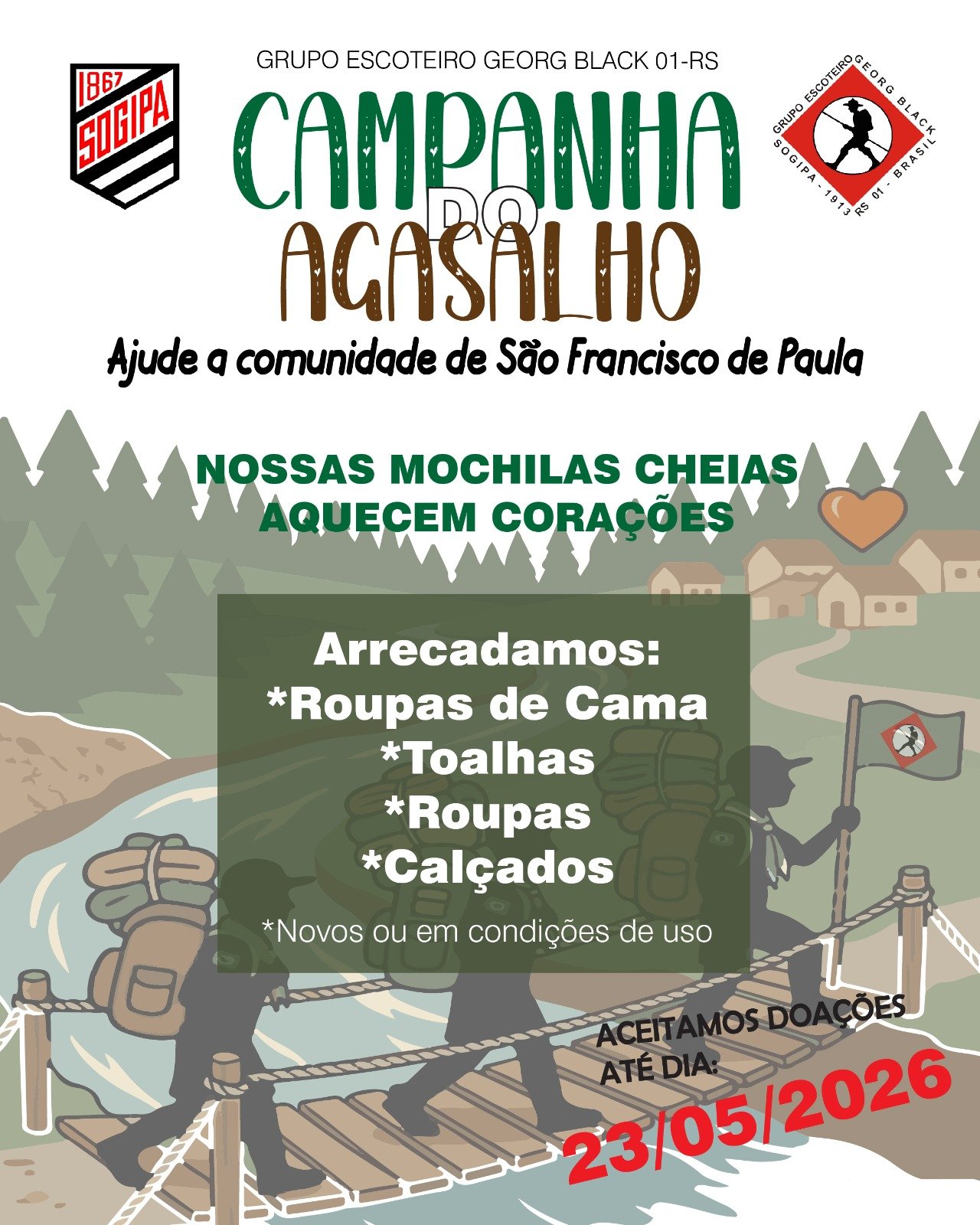 campanha agasalho 23 05 26